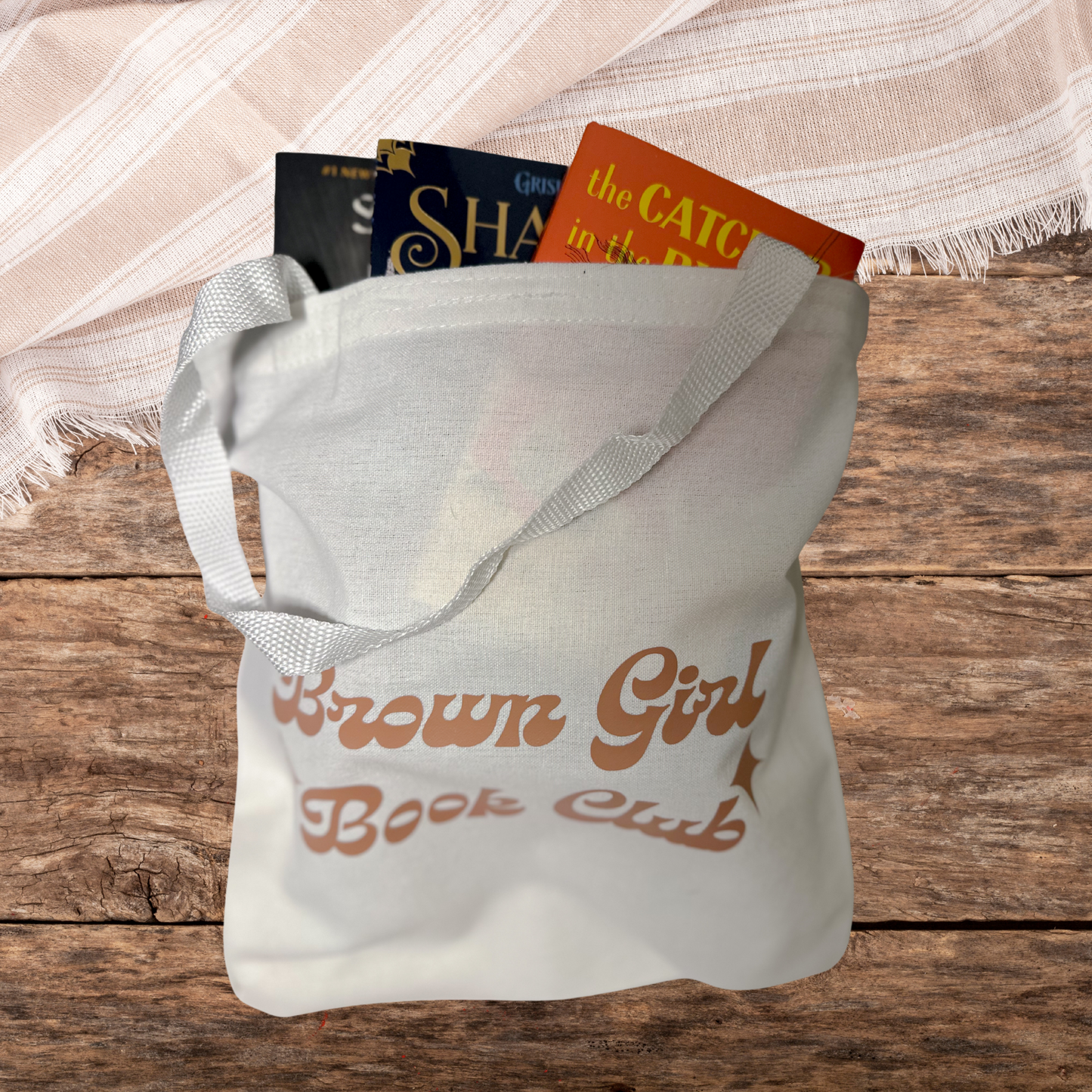 Brown Girl Book Club Tote